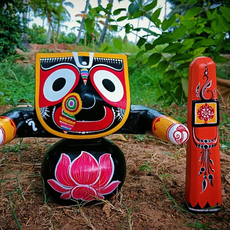 Kamala Govinda Rupam Chaturdha Murti, Lord shri Jagannath with sudarshana