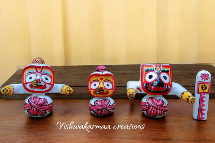 Mohan Rupam Chaturdha Murti, Lord Shri Jagannath with their siblings and sudarshan