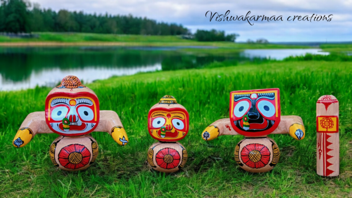 Laxmi Rupam Chaturdha Murti, Lord Shri Jagannath with their siblings and sudarshan