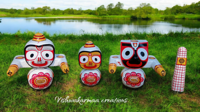 Swetavarnam Chaturdha Murti, Lord Shri Jagannath with their siblings and sudarshan