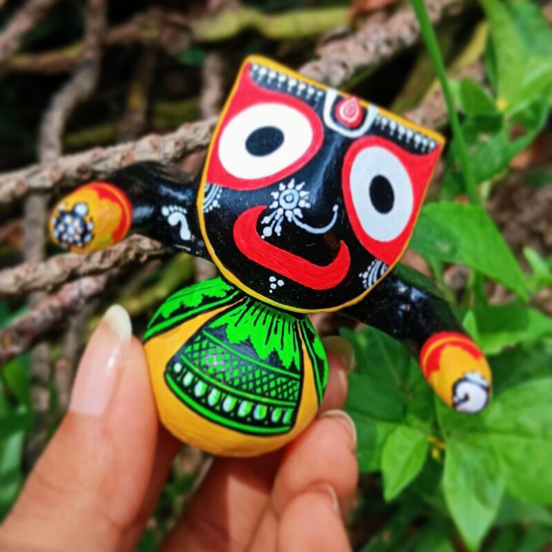 Jagannath Murti – Pure Neem Wood Handcrafted in Puri