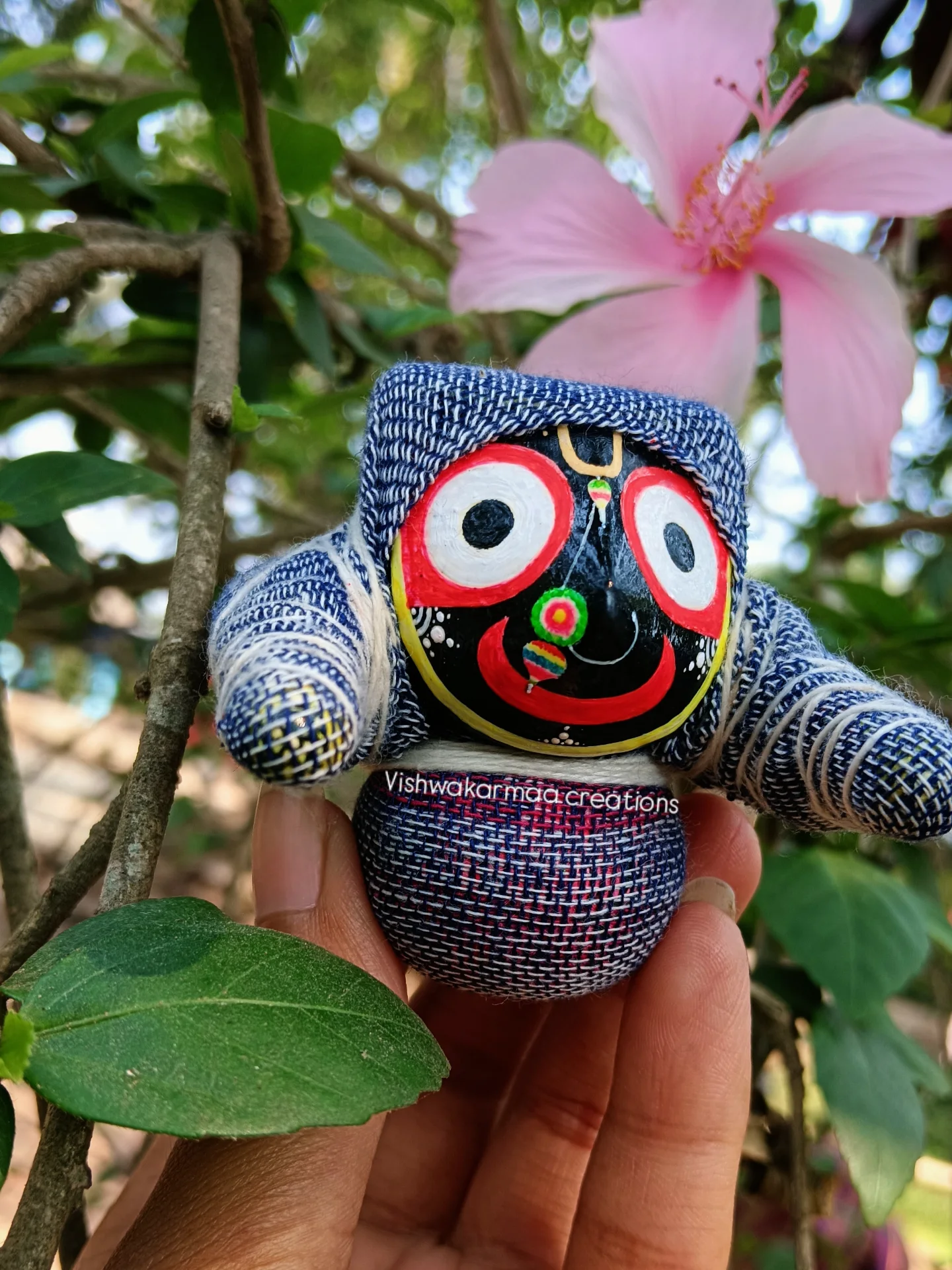 Jagannath Murti in Boirani Besha – Pure Neem Wood Handcrafted in Puri - Image 7