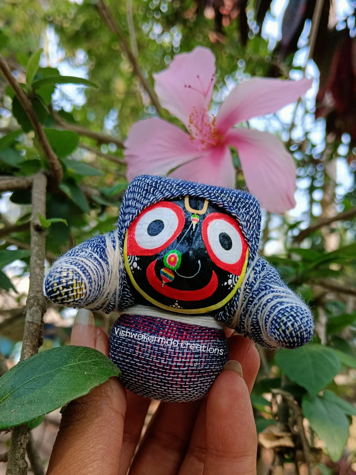 Jagannath Murti in Boirani Besha – Pure Neem Wood Handcrafted in Puri - Image 10
